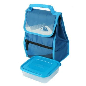 Arctic Zone Power Pack Lunch Pack with Food Container, Blue