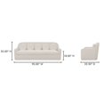thumbnail image 6 of Moe's Home Collection Rialto Sofa Fabric White, 6 of 7