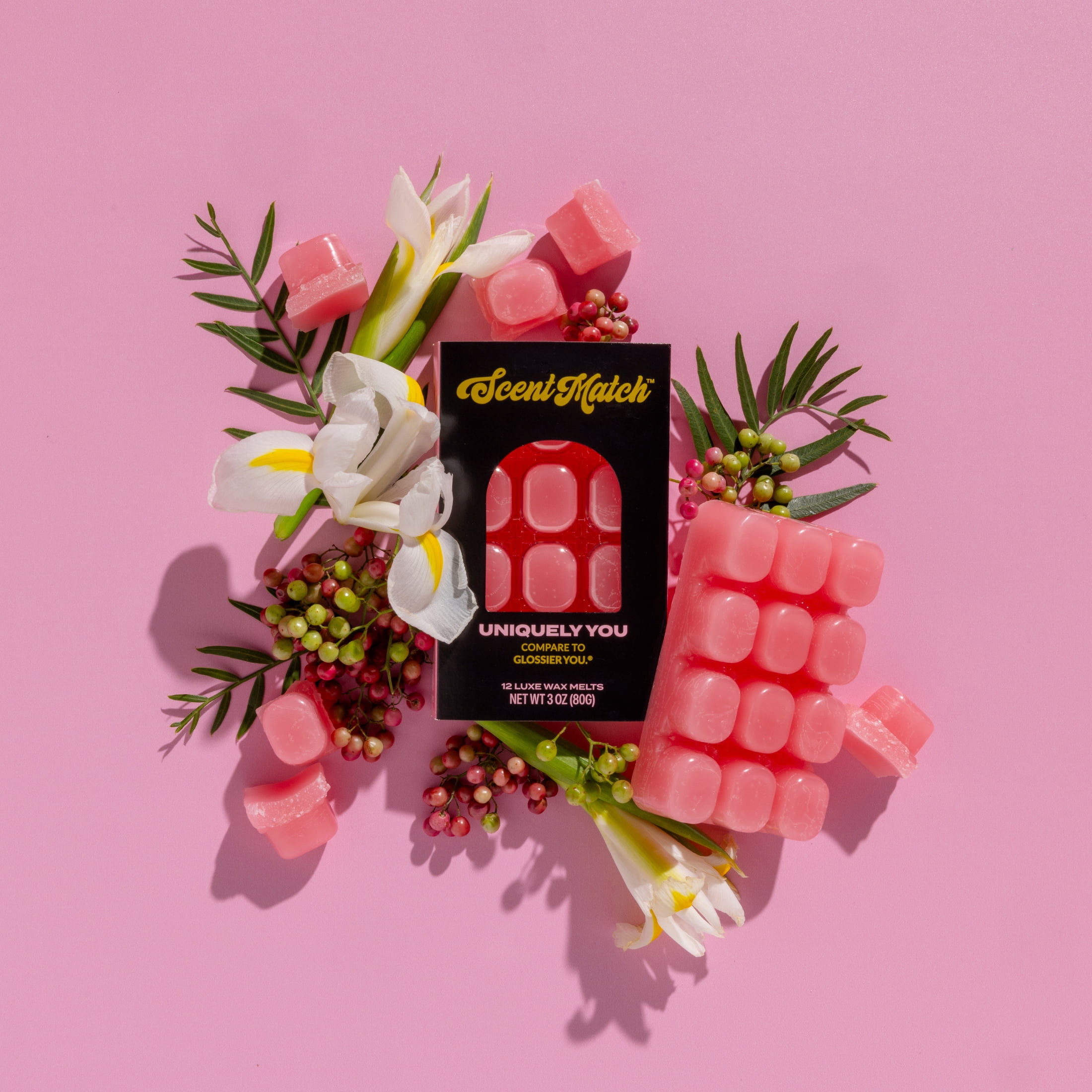 IllumiScents ScentMatch, 3 oz Wax Melts, Uniquely You (Compare to: Glossier - You)