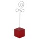 thumbnail image 4 of Soporte de Notas Sunnimix Sostenedor de Fotos Tarjetas Base de Clips de Alambre Forma Brote, 4 of 5