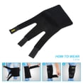 thumbnail image 2 of VGEBY Calf Brace Adjustable Shin Splint Support Sleeve Leg Compression Wrap for Pulled Calf Muscle Pain Strain Injury,Swelling,Fits Men and Women,Black, 2 of 8