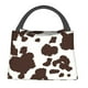 thumbnail image 1 of Fotbe Brown Cow Bolsa Térmica Portátil con Estampado, Bolsa de Entrega de Alimentos Aislada, Bolsa Reutilizable de Gran Capacidad para Comidas y Supermercado, 1 of 6