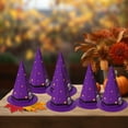thumbnail image 6 of DAMAI 10 Pcs Halloween Candy Boxes,Witch Hat Designed Paper Treat Boxes Halloween Paper Bags for Halloween Party Supplies,Celebrations Chic Design (Purple), 6 of 6