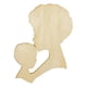 thumbnail image 1 of Billuyoard Cabeza Diy para el día de la madre, plantilla de de silueta de para manualidades, persona negra, decoración de madera, Kits de decoración para fiestas 5 Billuyoard HA004411-05, 1 of 1