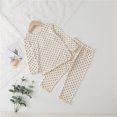 thumbnail image 2 of LNMQLPDBS Girl Clothes Toddler Girl Long Sleeved Polka Dot Top and Pant Suit with Wooden Ears for 0 To 7 Years Toddler Clothes For Girls, 2 of 4
