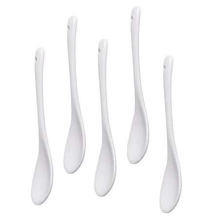 

Set Of 5 Ceramic Spoon Teaspoon Spoon