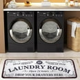 thumbnail image 4 of Laundry Area Rug Non Door Mat Durable Entrance Rug Kitchen Flooring Laundry Room Bathroom Hallway Entrance Rug Carpet Home Decor, 4 of 7