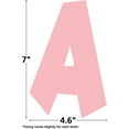 thumbnail image 2 of Teacher Created Resources Pastel Pop 7" Fun Font Letters, 120 Per Pack, 2 Packs, 2 of 3