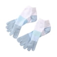 thumbnail image 1 of Calcetines de cinco dedos Zulema Simple lindo Unisex Cuatro Azul, 1 of 7