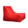 thumbnail image 3 of Sofá perezoso,Sofá perezoso al aire libre Tumbona minimalista moderna,Sofá versátil impermeable Lazy Sofa silla de parques,Balcones compactos y cómodos para patios con sofás.,Sofá de Rojo, 3 of 8
