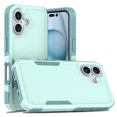 thumbnail image 2 of Shockproof Two-Layer Protection Phone Case For iPhone 16 15 11 12 13 14 Pro Max X S XR Luxury Contrasting Armour Anti-Drop Cover Dark Green For iPhone 16 Plus, 2 of 6