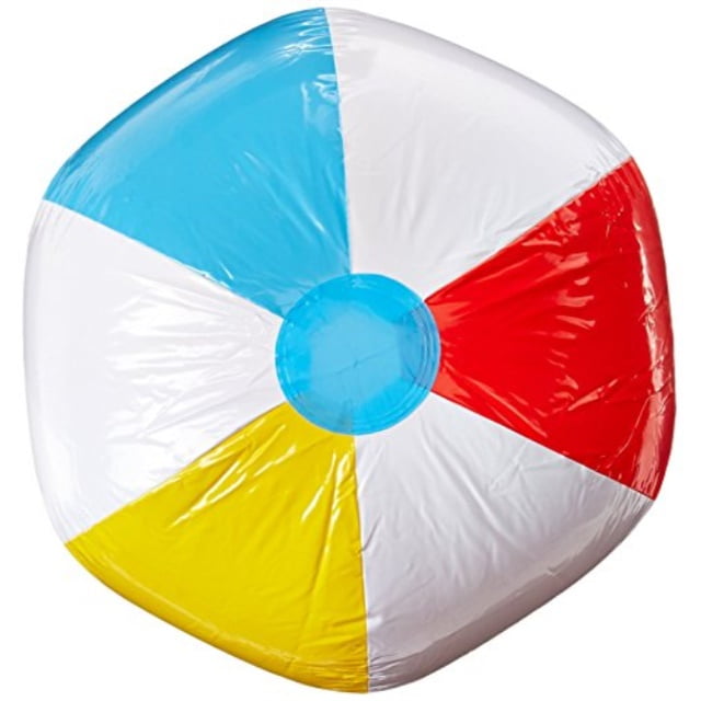 splashnswim multicolor beach balls, 20" 1pc