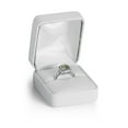 thumbnail image 2 of SSWBasics White Faux Leather Ring Box - 50 Included, 2 of 3