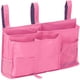 thumbnail image 5 of Bolsa de almacenamiento para mesita de noche, soporte para tableta colgante, soporte para botellas, soporte para revistas Rosa, 5 of 9