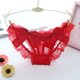 thumbnail image 3 of Gibobby Ropa Interior para Mujer Ropa interior encaje para mujer Transpirable Sexy Ligero Bragas suaves（Rojo，Talla única), 3 of 5