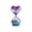 🥝 purple_Base#1206, variant on Heart-Shaped 2D Acrylic Standing Sign Ornament | Rotating Handicraft Decorative Accent Multicolor | Scratch-Resistant, Water-Repellent | 10x5cm, Lightweight Desktop Decor for Living Room Bedroom