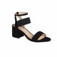 thumbnail image 1 of Zapato Mujer Tacón Ancho 4 cm Negro Gamuza Castalia Casual, 1 of 4