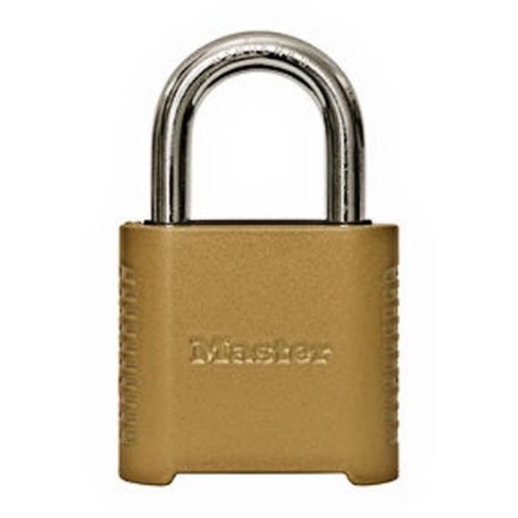 Cadenas Combo Master 875D BRS 2 Po Manille&44; Laiton - Pack de 4