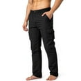 thumbnail image 4 of MLDRA Men's Cargo Pants Trousers Relaxed Fit Work Slacks Straight Leg With Pockets Black, 4 of 7
