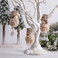 thumbnail image 2 of Decoración de árbol de Navidad, muñeco bonito, muñeco de nieve, estrella de cinco puntas, muñecos de Ángel de Navidad bonitos, colgante, Kits de decoración para fiestas Muñeco de nieve Billuyoard HA070549-01, 2 of 6