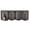 8-PanelBrown, variant on PETMAKER 5-Panel Freestanding Dog Gate - 91x24-Inch Foldable Indoor Pet Fence (Brown)