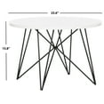 thumbnail image 5 of SAFAVIEH Vida Retro Mid-Century Lacquer End Table White, 5 of 7