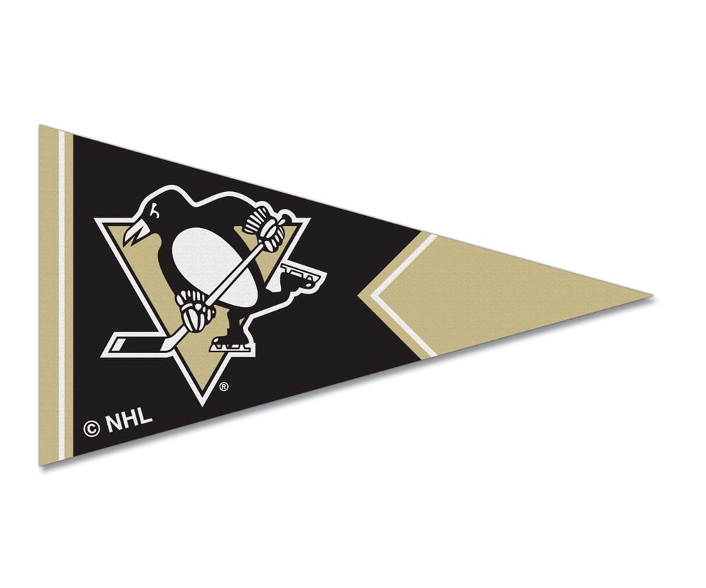 Pittsburgh Penguins Official NHL 2.5 inch x 4.25 inch Felt Pennant
