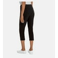 thumbnail image 2 of Mario Serrani Women's Comfort Stretch Capri Black Medium, 2 of 2