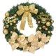 thumbnail image 1 of Navidad Corona De Puerta Delantera Con Nudo De Lazo Decoraciones Navideñas Para Fiestas Navideñas Methold HA043618-02, 1 of 6