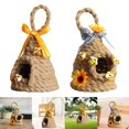 thumbnail image 1 of Colgante para pájaros con cuerda decorativa DYNWAVEMX Casa de nido de pájaro, 1 of 8