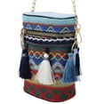 thumbnail image 2 of MasteelfCA 1Pc Bucket Bag Fashion Cylinder Bag Barrel Shape Crossbody Bag Storage Pouch, 2 of 7