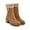 Brown, variant on Women's Winter Boots, Ankle Boots with Chunky Heel for Warm & Comfortable Snow Outdoor Wear
