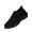Black, variant on Women's Orthopedic Slip On Walking Shoes Arch Support Wide Width Breathable Knit Mesh Lightweight Cushioned Non-Slip Nurse Work Athletic Sneakers for Everyday Wear
