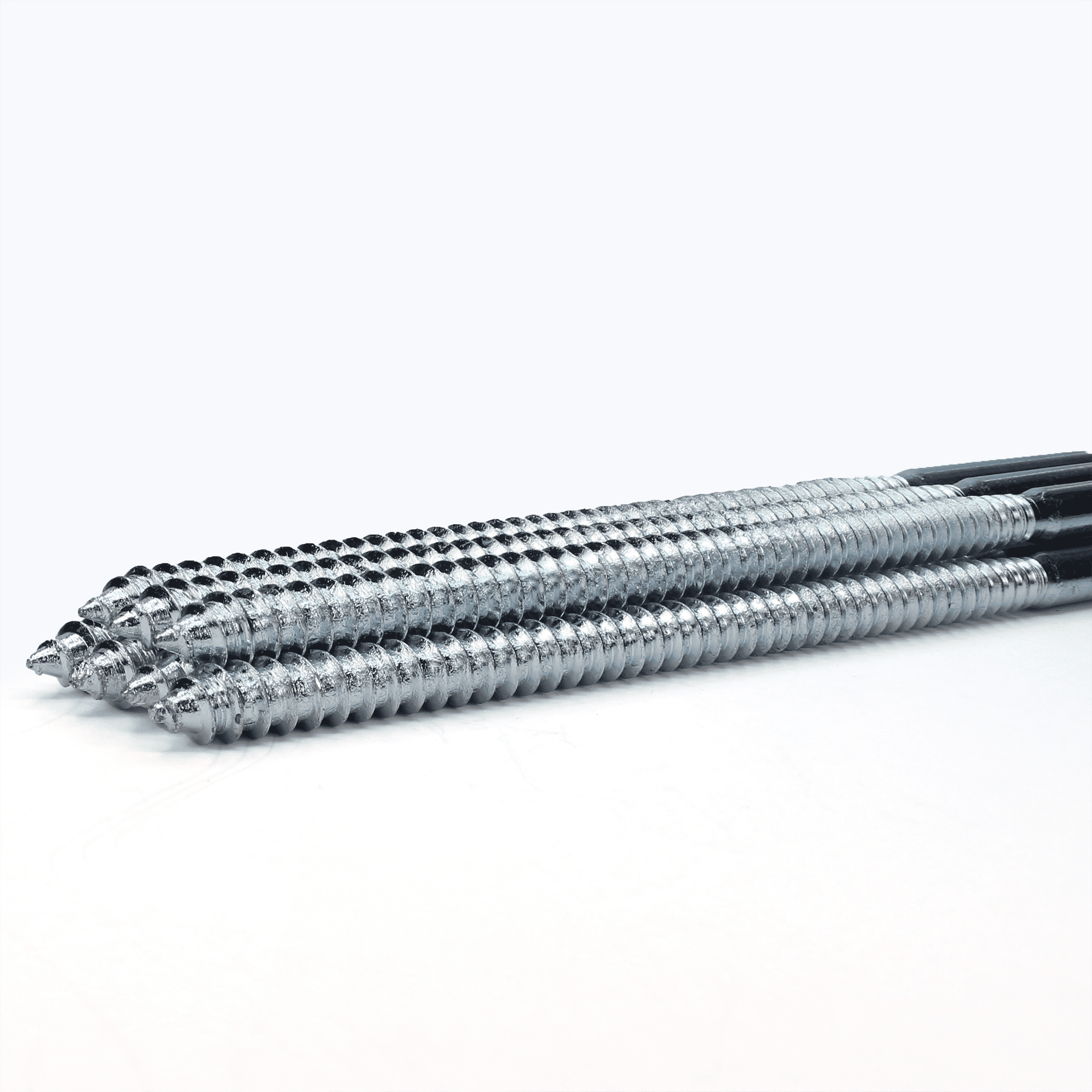 3/8" x 14" Lag Screws / Steel / Zinc - 50 Piece Carton