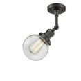 thumbnail image 1 of Innovations 1-LT LED Beacon 6" Semi-Flush Mount - Oil Rubbed Bronze - 201F-OB-G202-6-LED, 1 of 1