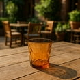 thumbnail image 2 of Polycarbonate Drinkware dia.3.5" h:3.5" 10 oz. Round Amber Polycarbonate Rocks/Old Fashioned (Set of 6), 2 of 4