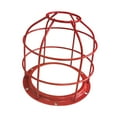thumbnail image 4 of LOVIVER Protection d'Ampoule Abat-Jour Pratique en Métal Compact Couvre-Lumière d'Avertissement Rouge, 4 of 8