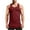 Wine, variant on Mlzmgr Cotton Tank Tops for Men Compression Sleeveless Basic Sports Tanks Comfy Moisture Wicking Mens Tops