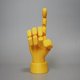 thumbnail image 5 of Estatua de mano "Rock On" con pose ajustable y articulaciones móviles - Figura de plástico impresa en 3D, adecuada para decoración de hogar y oficina, regalo de música rock, accesorio de fotografía, 5 of 5