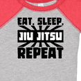 thumbnail image 4 of Inktastic Eat, Sleep, Jiu Jitsu, Repeat Boys or Girls Baby Bodysuit, 4 of 5