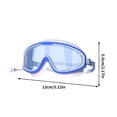 thumbnail image 3 of Dvruxg Large Frame Swimming Goggles with HD Clear Lenses - Adjustable & Waterproof Swim Goggles for Children, 3 of 4
