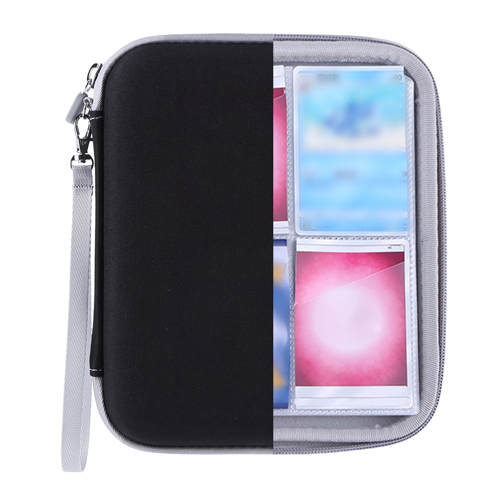 BLEEUS Card Case 80 Pockets Card Binder Holder Card Folder For Yoto Cards (Black)Game Accessories