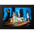 thumbnail image 2 of Gaudet, Guilliame 18x13 Black Modern Framed Museum Art Print Titled - Times Square Rays of Light III, 2 of 5