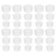 thumbnail image 5 of 150 tapones de plástico para botellas, tapas de repuesto para frascos de vidrio, tapas de sellado para frascos., 5 of 7