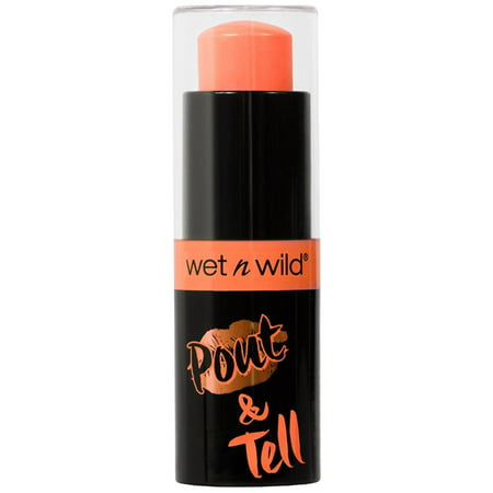 Perfect Pout Gel Lip Balm - #954B Tell - 0.17 Oz, Natural looking with barely there sheer, glossy shade By Wet n Wild From