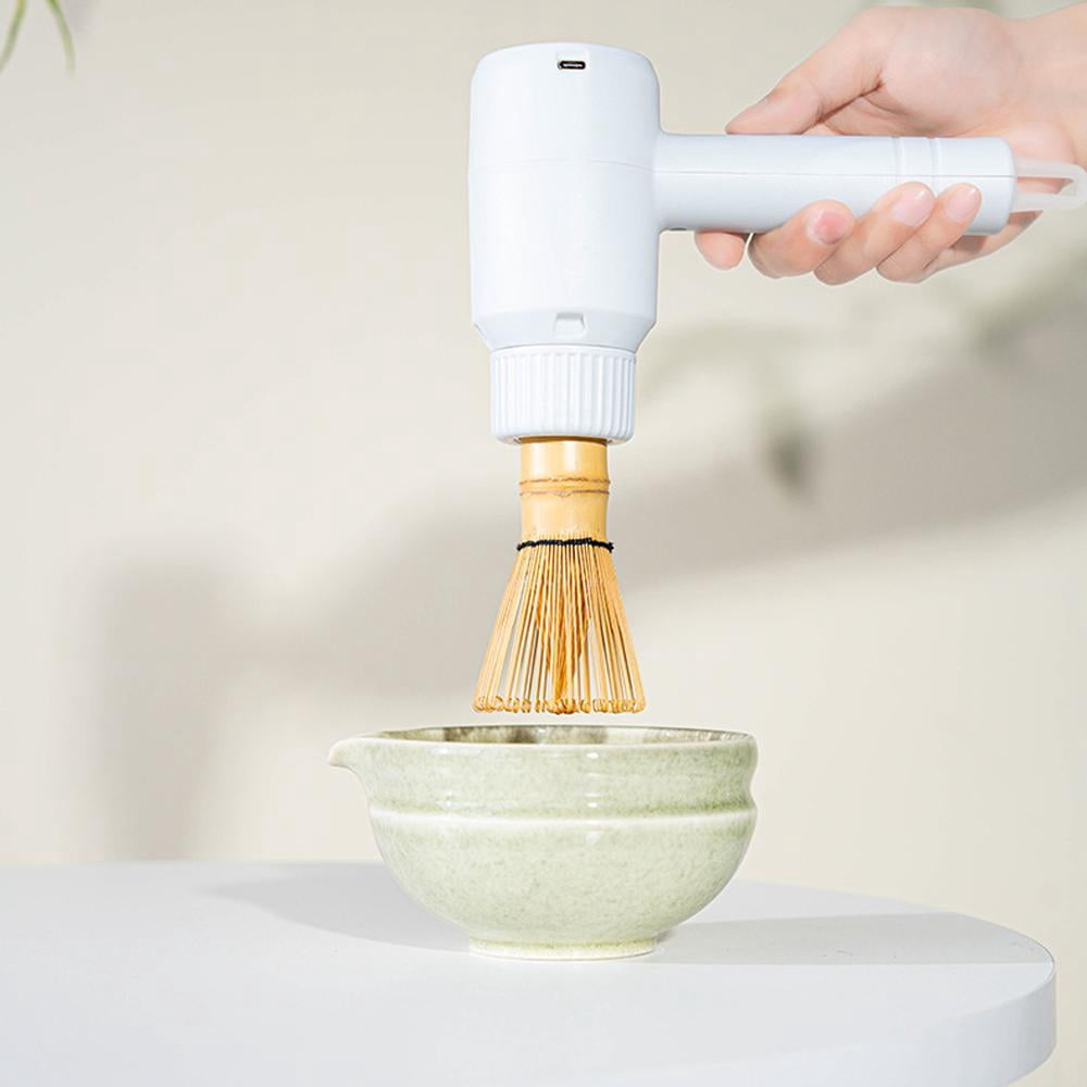 Matcha Electric Whisk Set, Rechargeable Handheld Mixer with Whisk, Automatic Whisk Electric Handheld Mixer for Matcha Tea Lovers, Easy to Use