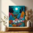 thumbnail image 6 of Abstract Lemon Branch Canvas Print Restaurant Home Wall Art, 6 of 8