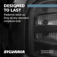 thumbnail image 3 of Sylvania Silverstar Turn Signal Light Bulb 3457A.TP 3457; Halogen Mini Bulb; Amber; Pack Of 10, 3 of 8