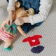 thumbnail image 4 of Lindo conejito de peluche, ropa, divertido y lindo suéter de peluche para niños, muñeco de peluche, accesorios de juego para vestir, 4 of 7
