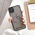 thumbnail image 1 of Twelve constellations Phone Case For iPhone 15 pro X XR XS Max Cases For iPhone 11 12 13 14 Pro Max Plus Mini Hard Back Cover black sagittarius for iphone 11Pro, 1 of 6